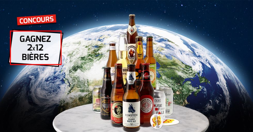 RELAIS DU VIN & CO  Gagnez 1 coffret de 12 bières du monde